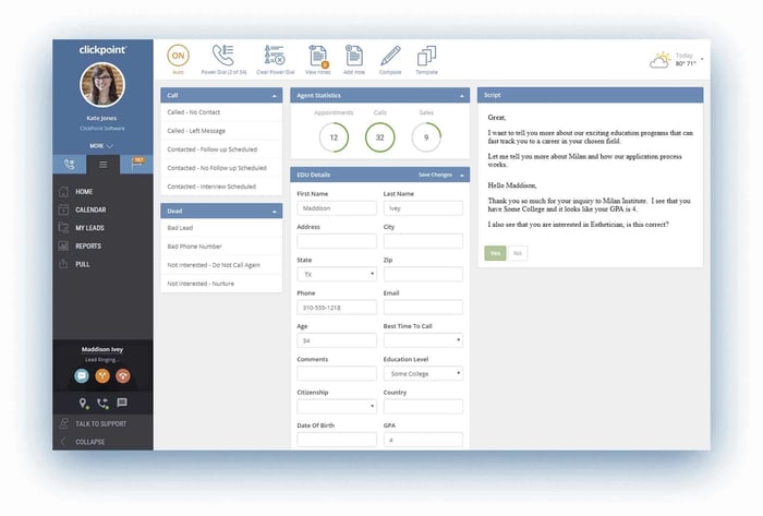best lead distribution software, ClickPoint
