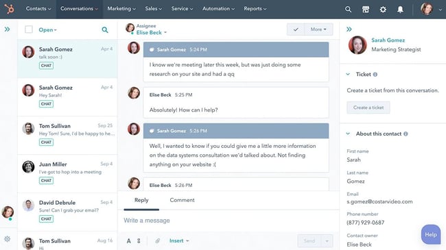 best lead distribution software, HubSpot