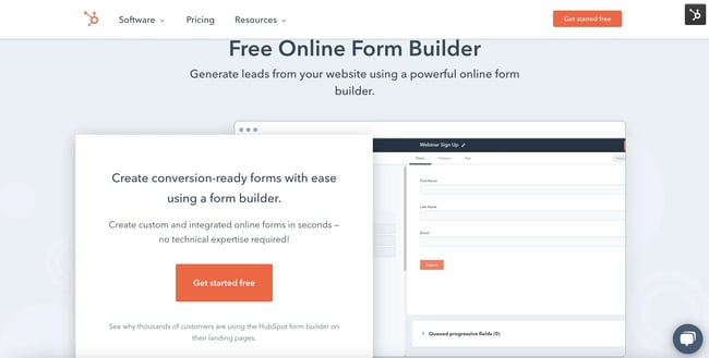 Lead generation form template builder: 51Թ