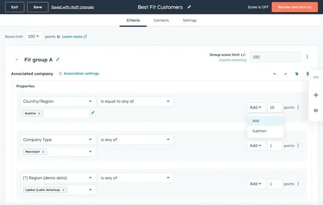 lead scoring software, HubSpot
