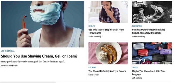 lifehacker website to cure boredom