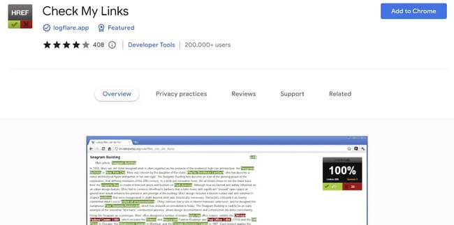 link building tools, check my links