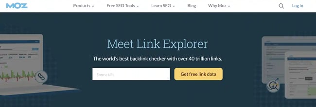 link building tools, moz