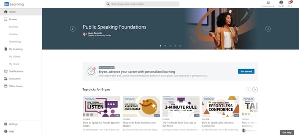 LinkedIn Learning; saas gamification