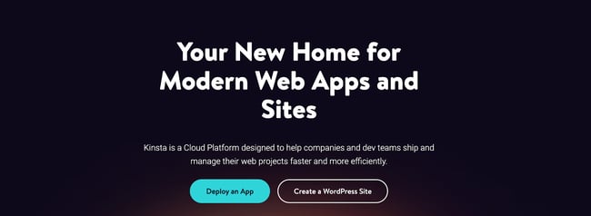 linux web hosting: Kinsta