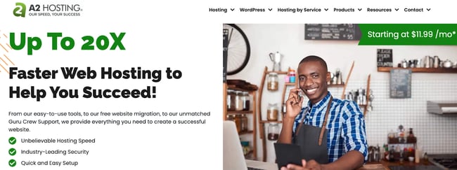 linux web hosting: A2 hosting
