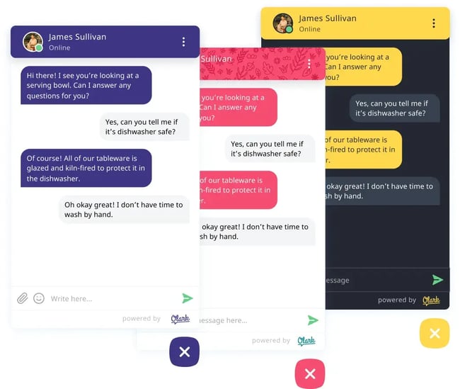 live chat support tools: Olark live chat