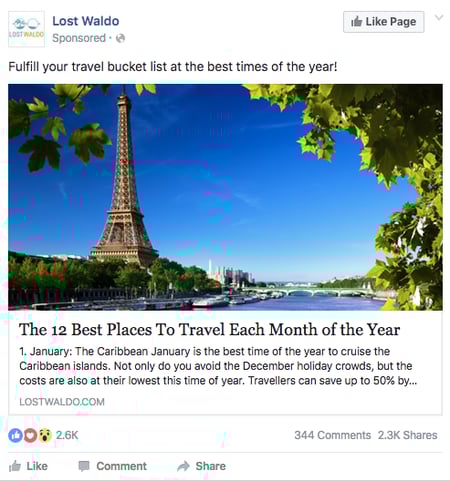 Facebook Ads - leveraging lists