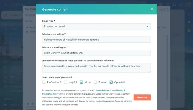 machine learning, hubspot