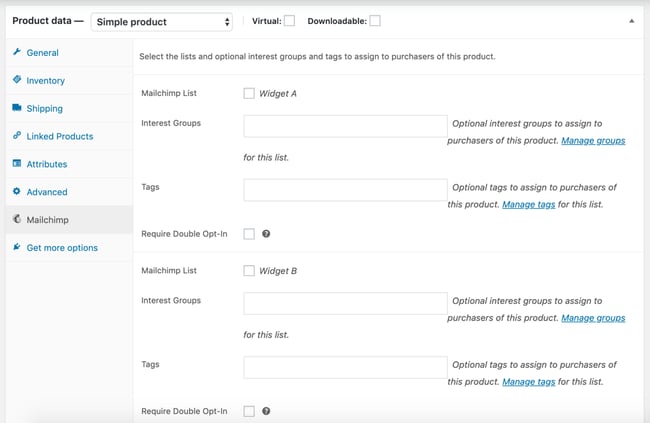 mail chimp plugin woo commerce