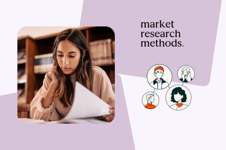 marketer using marketer research methods to better understand her buyer personas