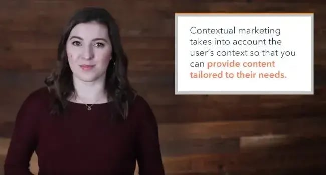 marketing techniques, contextual marketing as an audience engagement technique