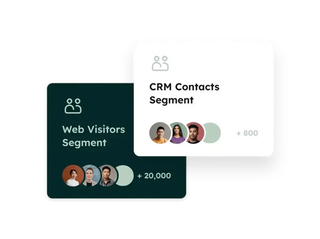 marketing techniques, example of hubspot audience segmentation