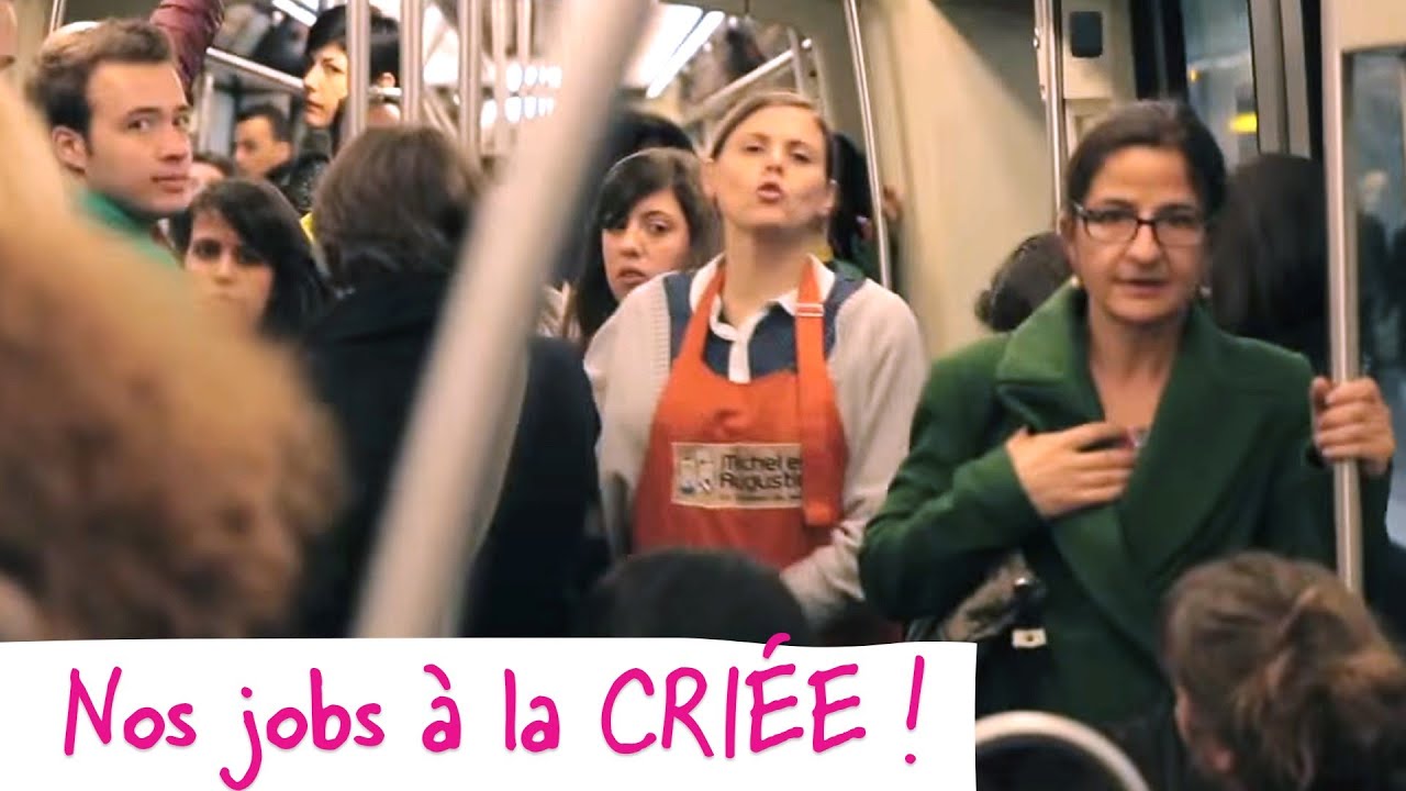 Michel et Augustin campagne de recrutement dans la rue