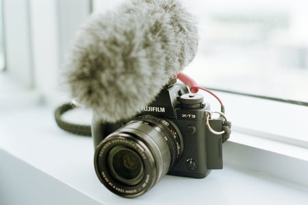 Appareil photo servant pour un vlog
