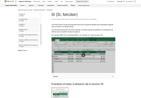 Articles tutos Excel