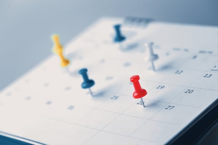 como criar um calendário de marketing