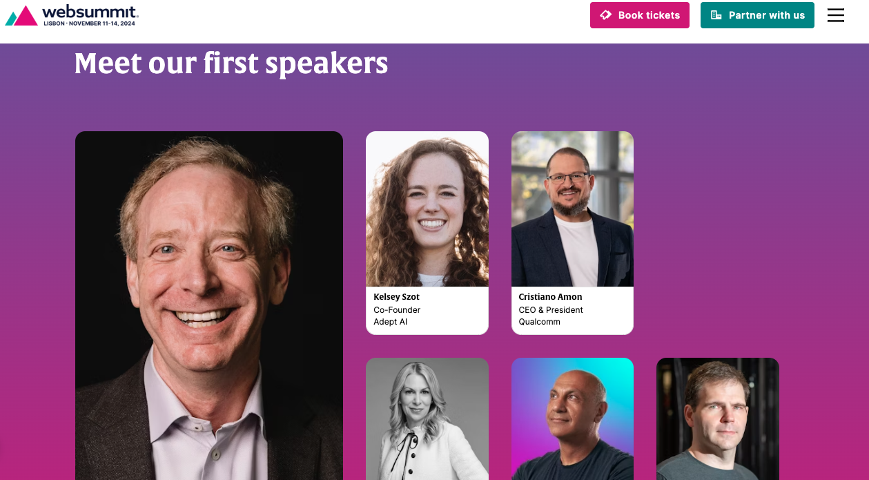 Web Summit ejemplo de las ventajas de las redes sociales