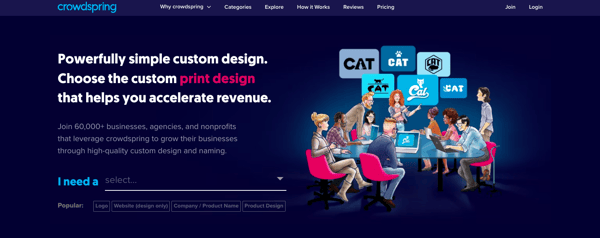 crowdsourcing - crowdspring