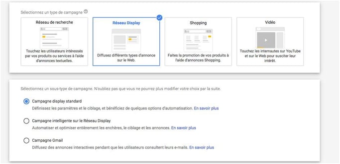 Configuration et paramètres de campagne 2