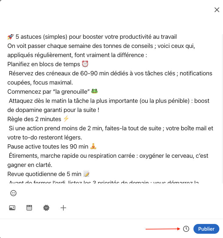 Comment programmer ses posts LinkedIn : le guide étape par étape