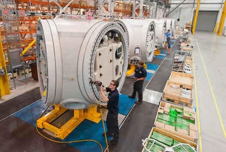 Employés entrain de travailler 