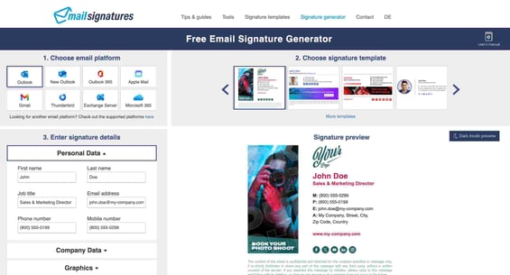 Mail Signatures