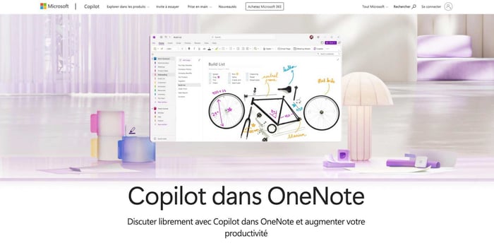 MicrosoftOneNoteavecCopilot