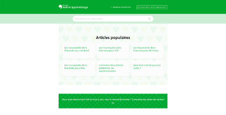 Navigateur Evernote