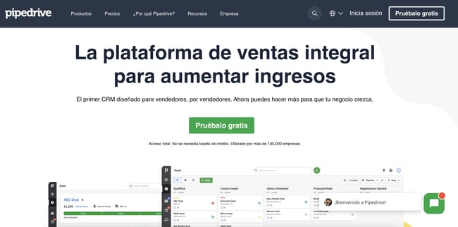 crmcolaborativoejemplopipedrive
