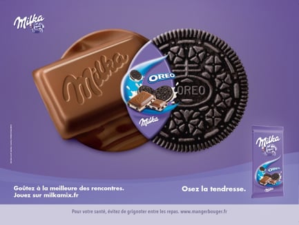dénouement du teasing par milka