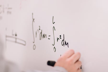 calcul sur tableau blanc