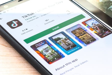 écran feature dans l'app store