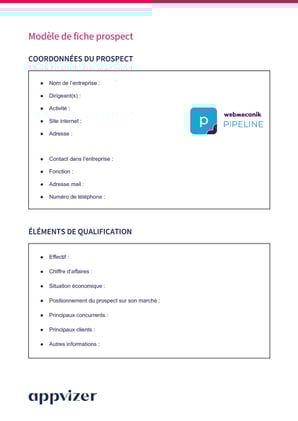 fiche prospect 1