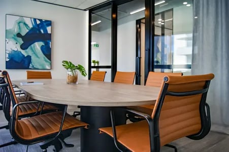 Salle de réunion réservée