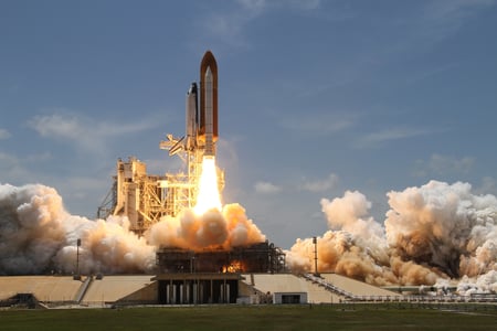 Lancement fusée