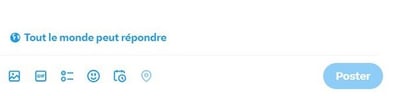 programmation d'un tweet - étape 1