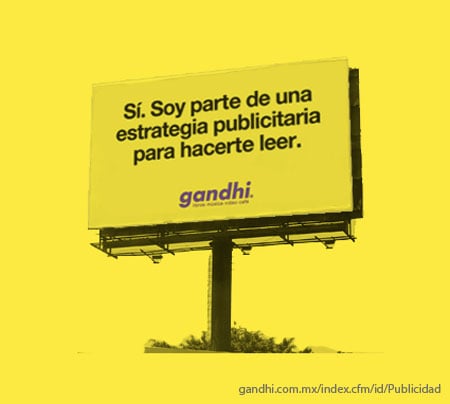 Ejemplo AIDA: anuncio publicitario para promover la atención