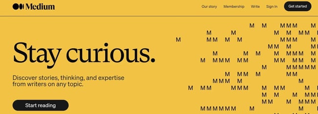 medium website
