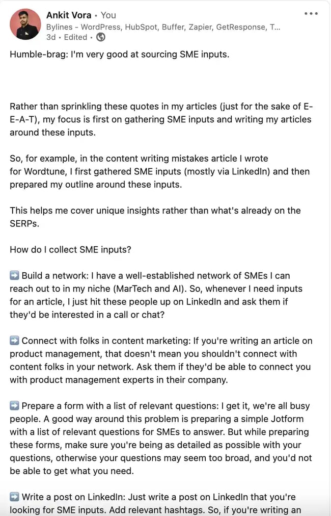 microblogging example