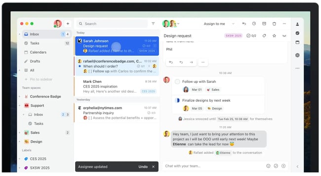 missive shared mailbox management tool