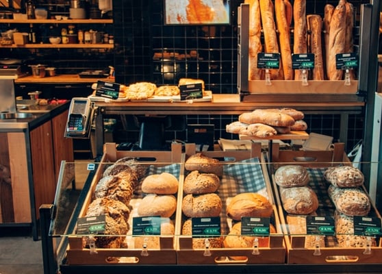 Prix dans une boulangerie