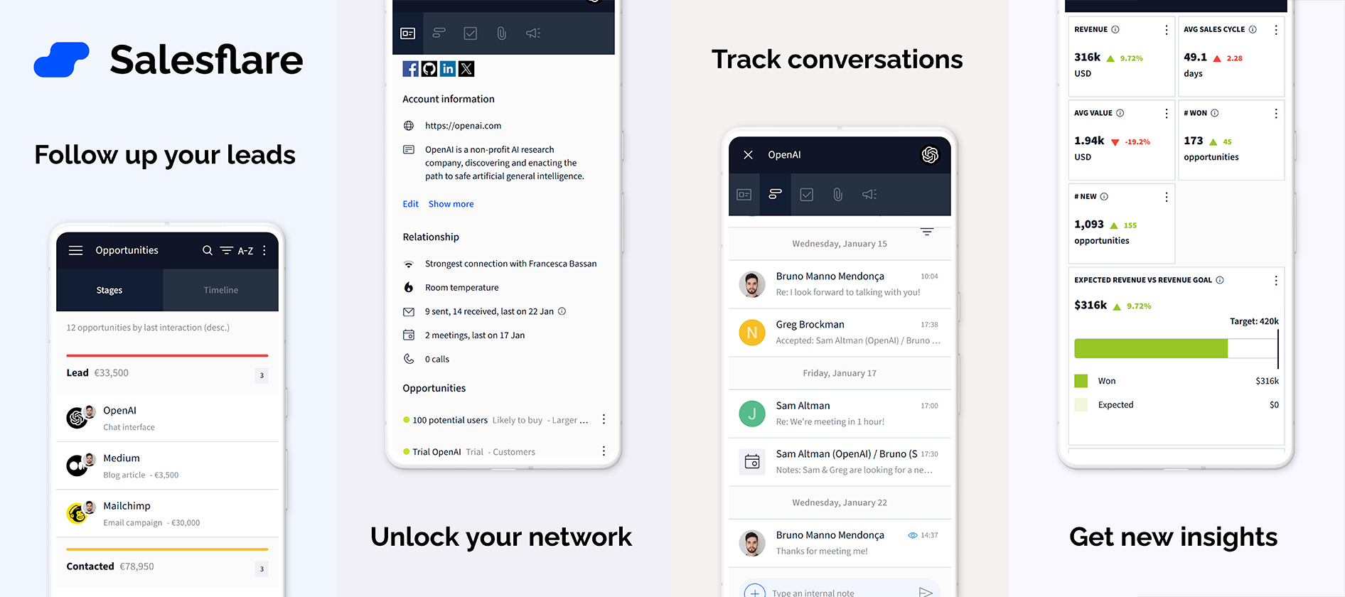 Salesflare Mobile CRM