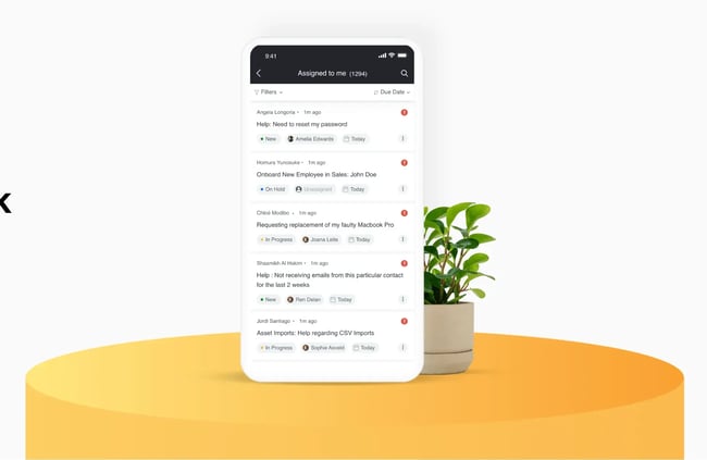 happy fox mobile help desk software