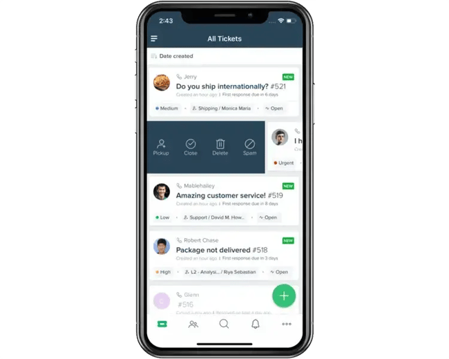 freshdesk mobile help desk