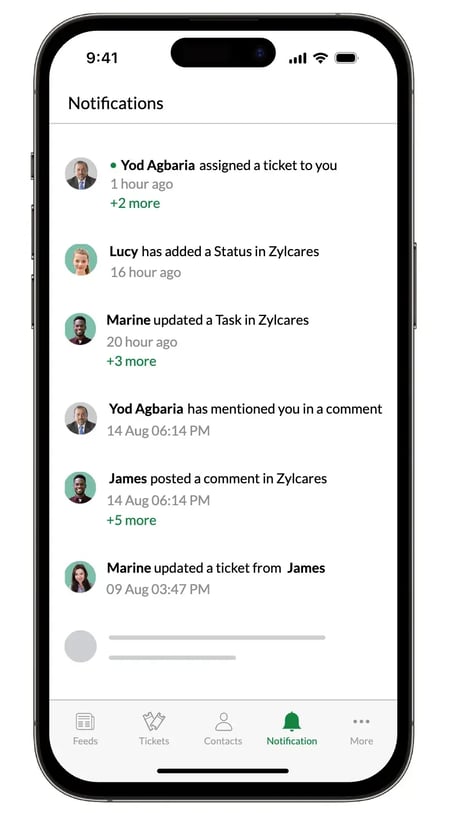 zoho desk mobile help desk software