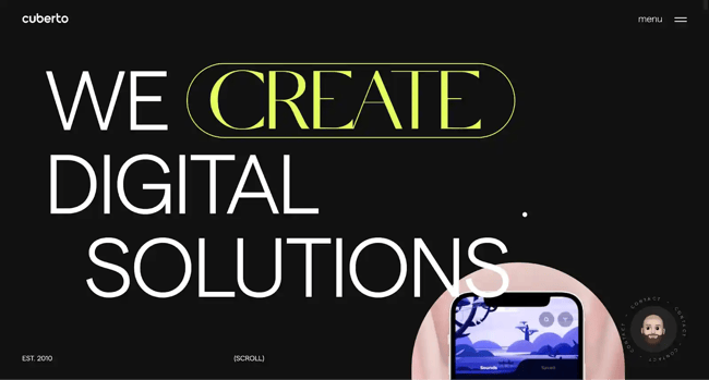 modernwebsitedesignexamples - cuberto