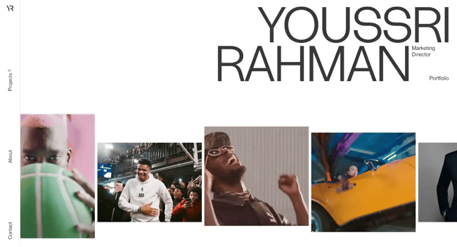modernwebsitedesignexamples - youssri rahman