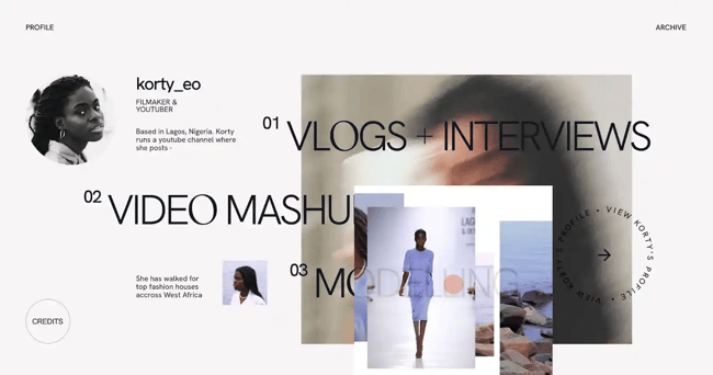 modernwebsitedesignexamples - korty EO