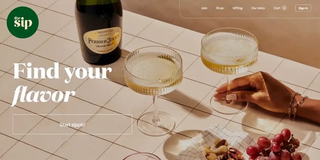 modernwebsitedesignexamples - the sip